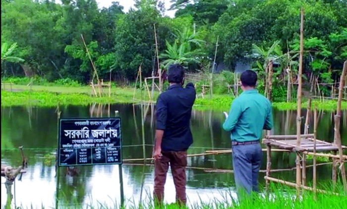 চুনারুঘাটে দুই কোটি টাকা মূল্যের খাস জমি উদ্ধার