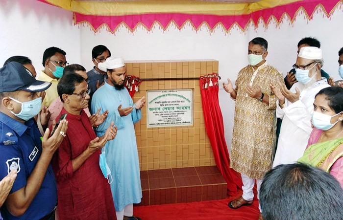 রাজনগরে সম্প্রারিত প্রশাসনিক ভবন ও হলরুম নির্মাণ কাজের ভিত্তিপ্রস্তর স্থাপন অনুষ্ঠিত