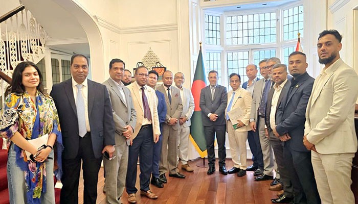 বাংলাদেশে বিনিয়োগ ও দ্বিপাক্ষিক সহযোগিতা সম্প্রসারণে বাংলাদেশ হাইকমিশনার–ইউকেবিসিসিআই বৈঠক