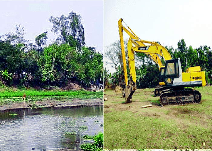 এরা বরাক নদীকে খালে রুপান্তরের এ কেমন প্রকল্প ?