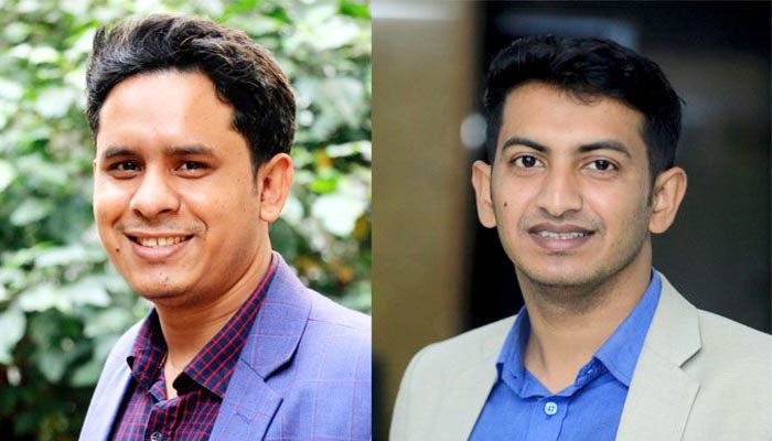 এডুকেশন রিপোর্টার্স এসোসিয়েশন অব বাংলাদেশ (ইরাব) এর সভাপতি আকতারুজ্জামান-সম্পাদক সেলিম