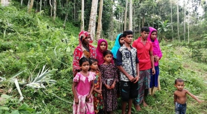 জুড়ী উপজেলার ফুলতলায় জায়গা দখলের উদ্দেশ্যে গাছপালা কর্তনের অভিযোগ