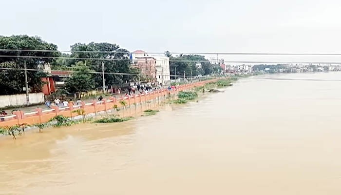 মৌলভীবাজার জেলার বন্যা পরিস্থিতি উন্নতির দিকে