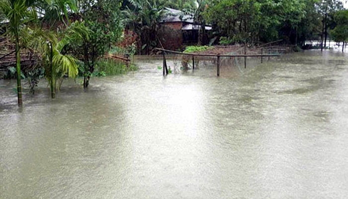 মৌলভীবাজার জেলার ৫ উপজেলার ১৬ ইউিনয়ন বন্যাকবলিত হয়ে পড়েছে