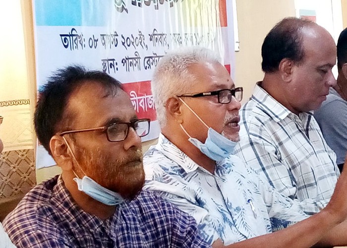 মৌলভীবাজার জেলা সাংবাদিক ফোরামের সভাপতি বকসি ইকবাল আহমদ-সম্পাদক নুরুল ইসলাম শেফুল