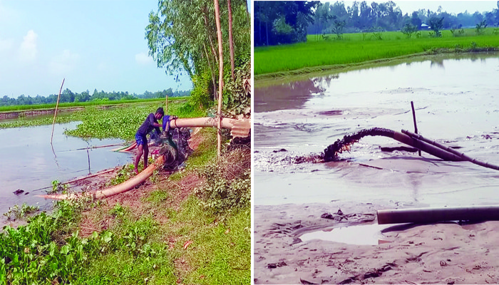 মৌলভীবাজারে দুই মেম্বারের বিরুদ্ধে অবৈধভাবে গোপলা নদীর বালু উত্তোলনের অভিযোগটি সঠিক নয়