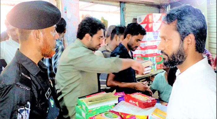 কমলগঞ্জের মুন্সিবাজারে ৯ হাজার লিটার সোয়াবিন তেল জব্দ ও ১ লাখ টাকা জরিমানা