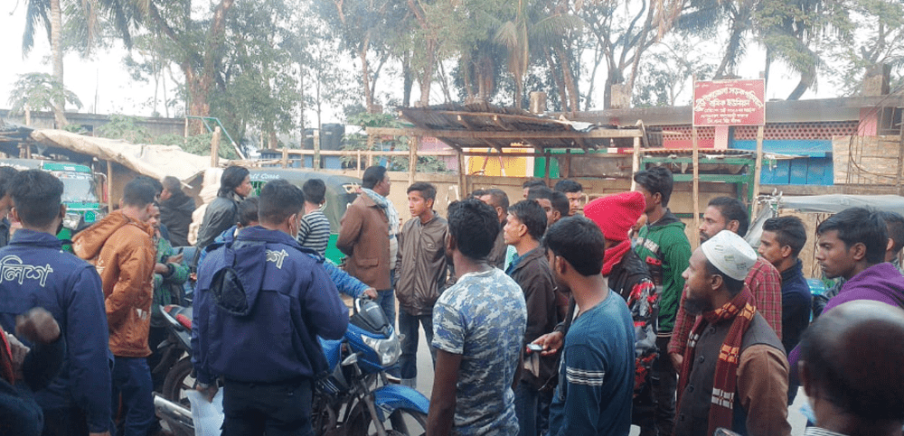 জুড়ীতে সিএনজি চালক ও ব্যবসায়ীর সংঘাতের আশংকা