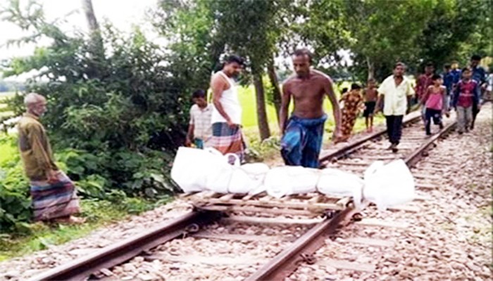 কমলগঞ্জে ট্রেনে কাটা যুবকের মরদেহ উদ্ধার