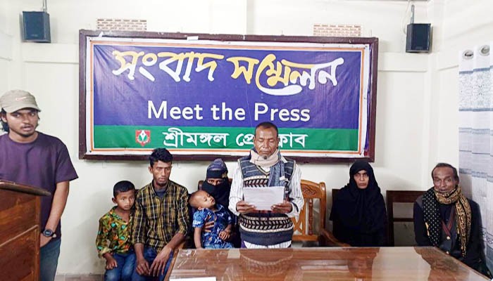 শ্রীমঙ্গলে দুটি ভূমিহীন পরিবারকে হয়রানির অভিযোগ প্রভাবশালী মিরা দাস গংদের বিরুদ্ধে